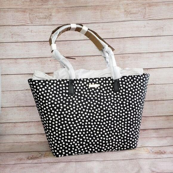 Kate Spade Shore Street Margareta Musical Polka Dots Large Tote - Picture 4 of 16